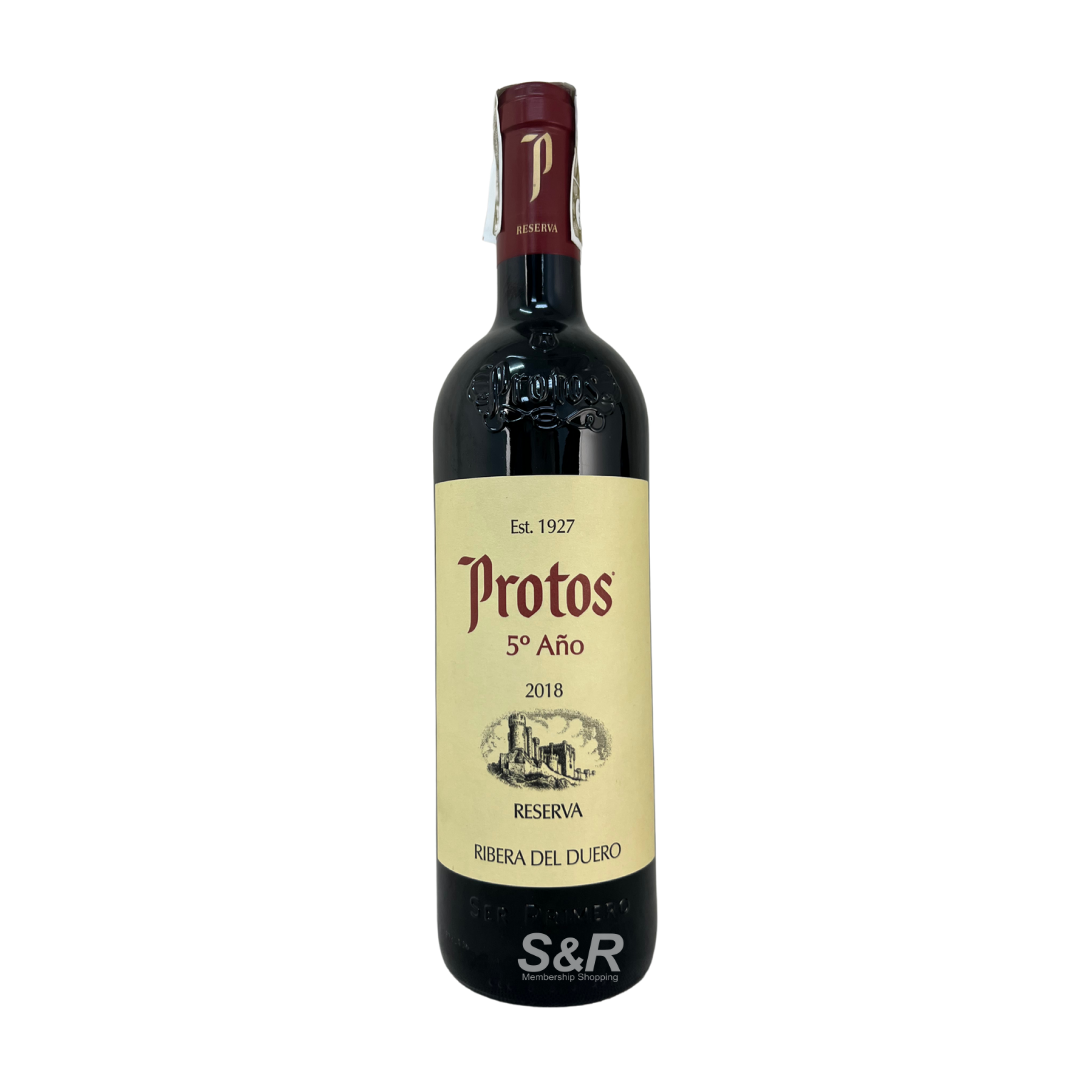 Protos 5º Año Reserva 2018 Red Wine 750mL Protos 5º Año Reserva 2018 Red Wine 750mL